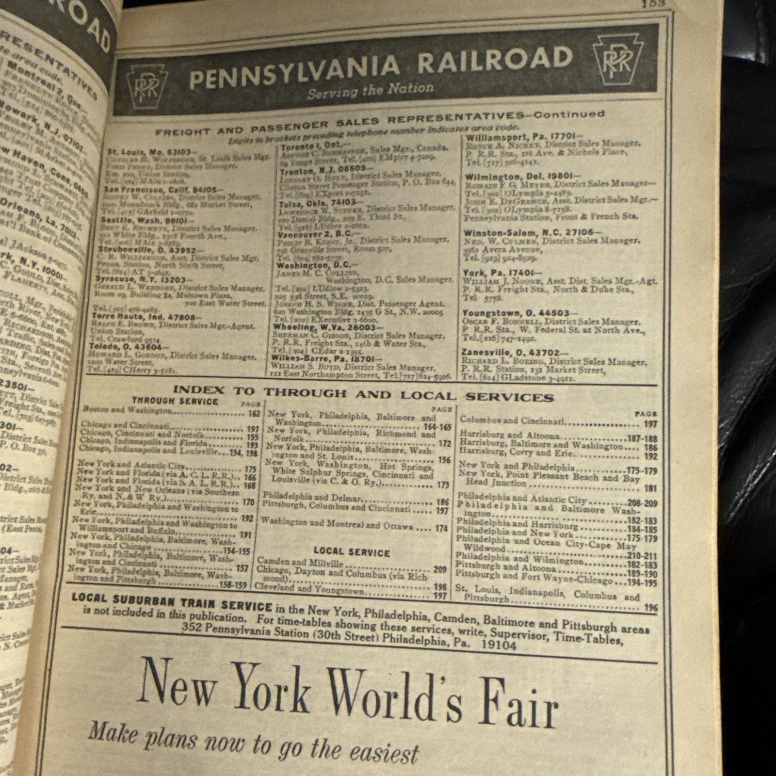 Official Guide of the Railways August 1964 Steam Navigation US Canda Mexico Cuba 3
