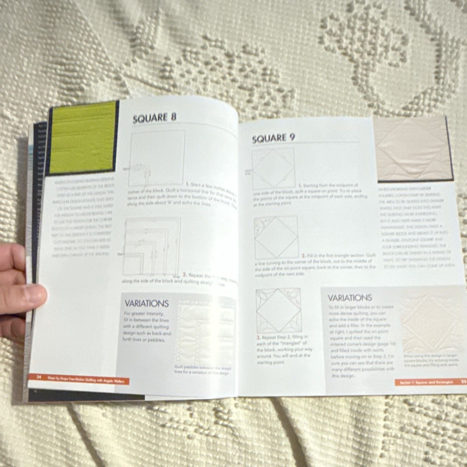 Angela Walters Shape by Shape Free-Motion Quilting 70+ Designs PB 2014 C&T 5