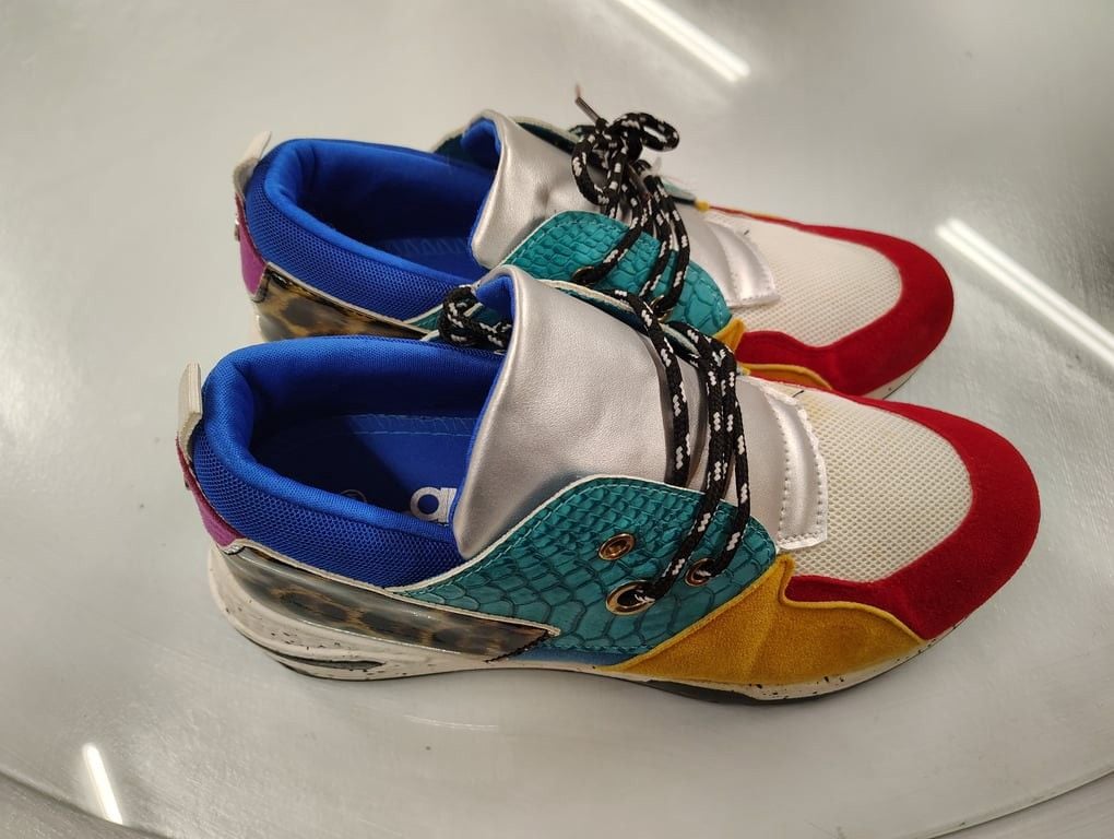 Colorful Patchwork Sneakers 2