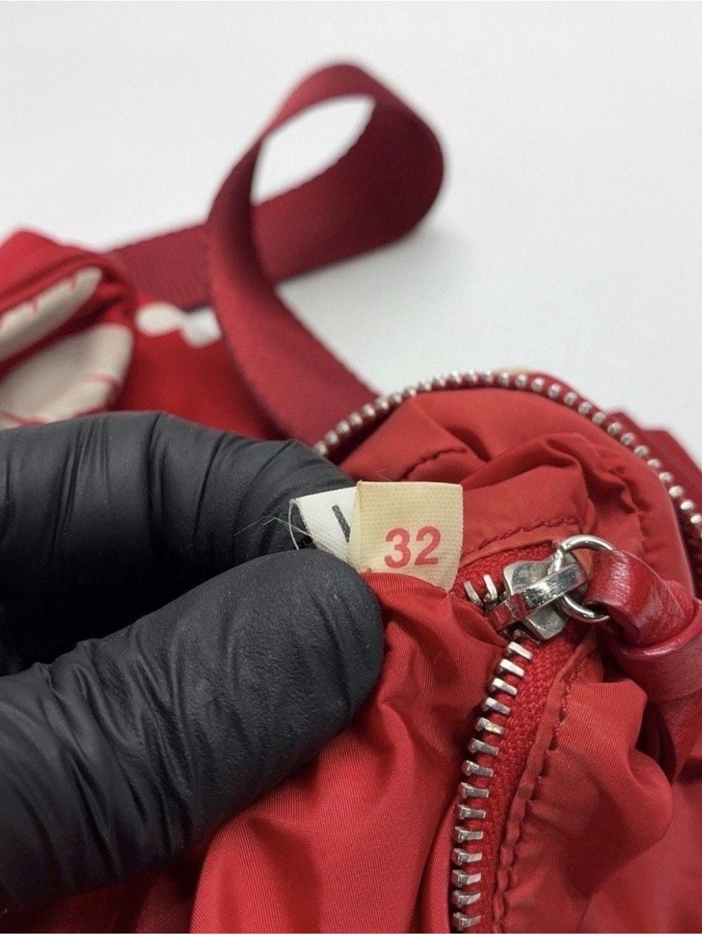 Miu Miu Red Floral Crossbody Bag Made in Italy 9