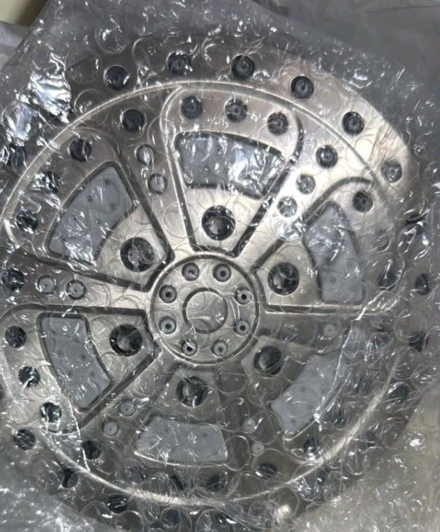 Jacuzzi Therapro J6-10S 6.7" 6-Function Shower Head Satin Nickel High Pressure 2