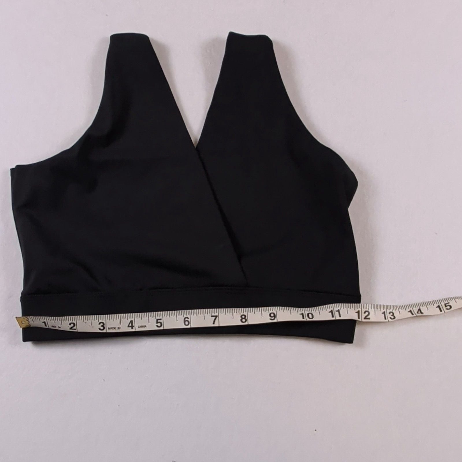 Nyssa Fourthwear Postpartum Recovery Bralette Black V-Neck Wireless xs/s 5