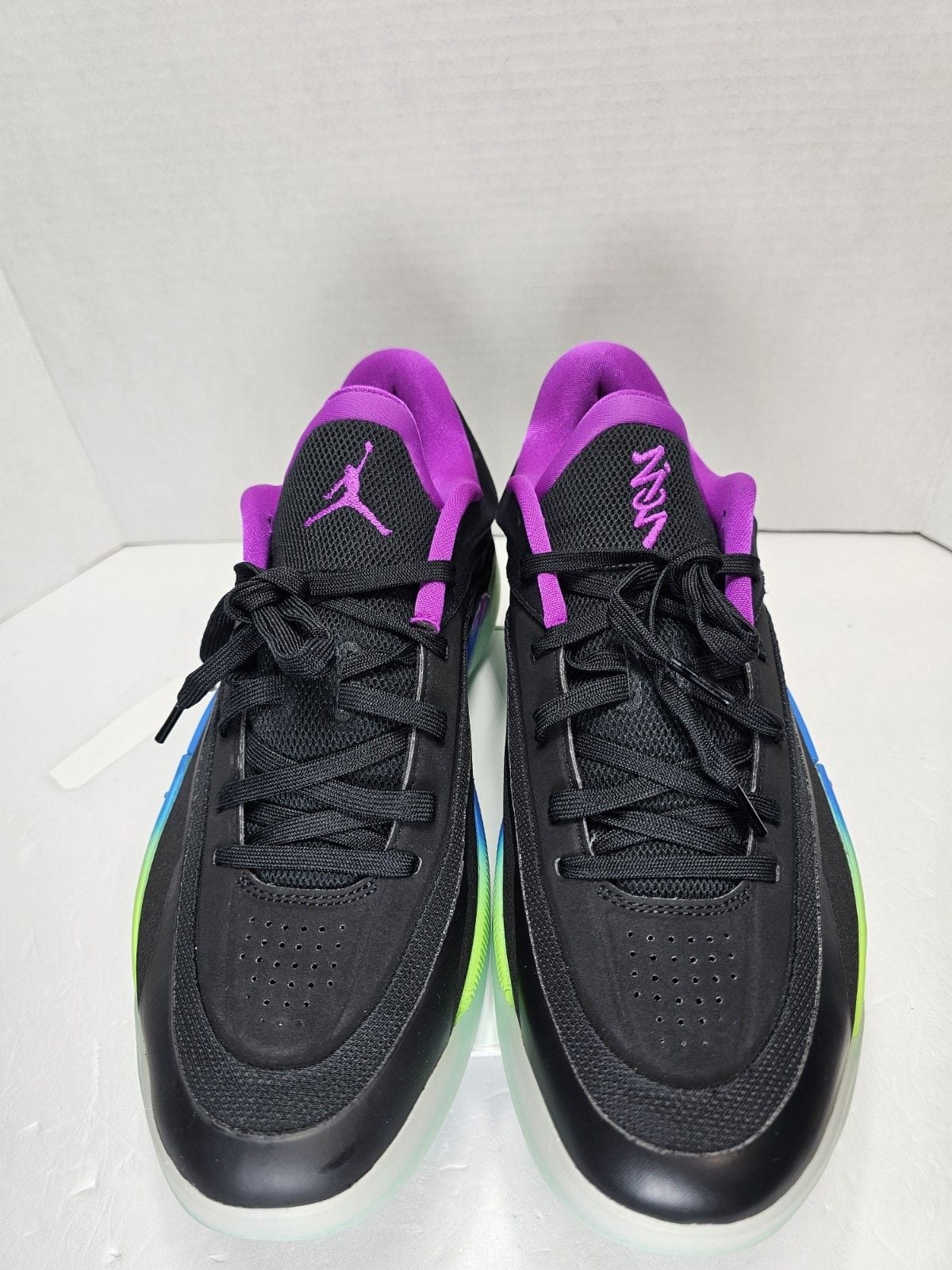 Jordan Zion 4 Noah Men's US 12 Black Multicolor Basketball Shoes FB1802-401 11