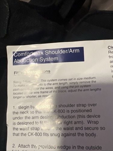 Comfortmax Shoulder/Arm Abduction System - Size Small 2