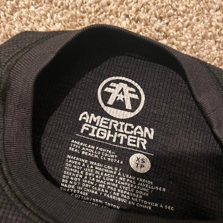 American Fighter long sleeve thermal shirt
brand new but no tags 3