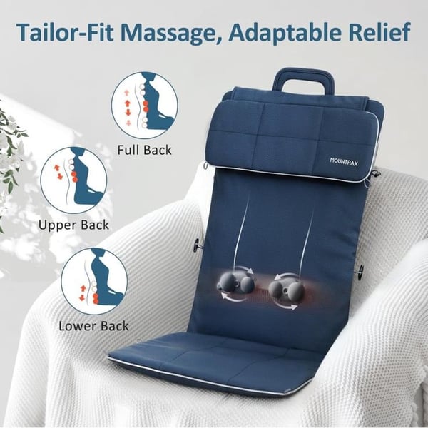 MOUNTRAX Foot Massager and Electric Scalp Massager, Kneading Shiatsu Massager with Heat, Gifts for Women Men