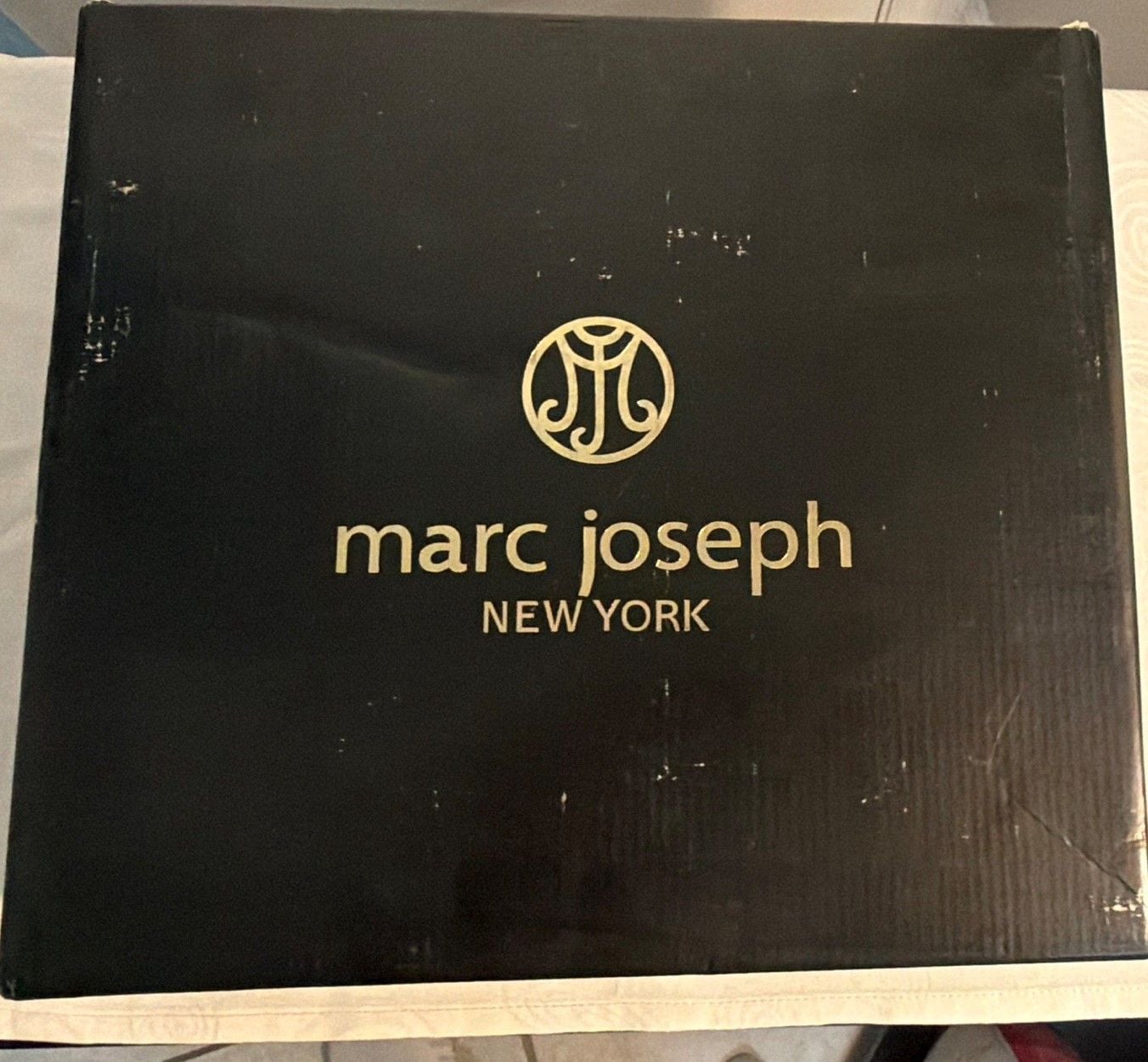 Marc Joseph New York Womens Chelsea Ankle Boots Slip-On Lug Sole Blue/Black 7 4