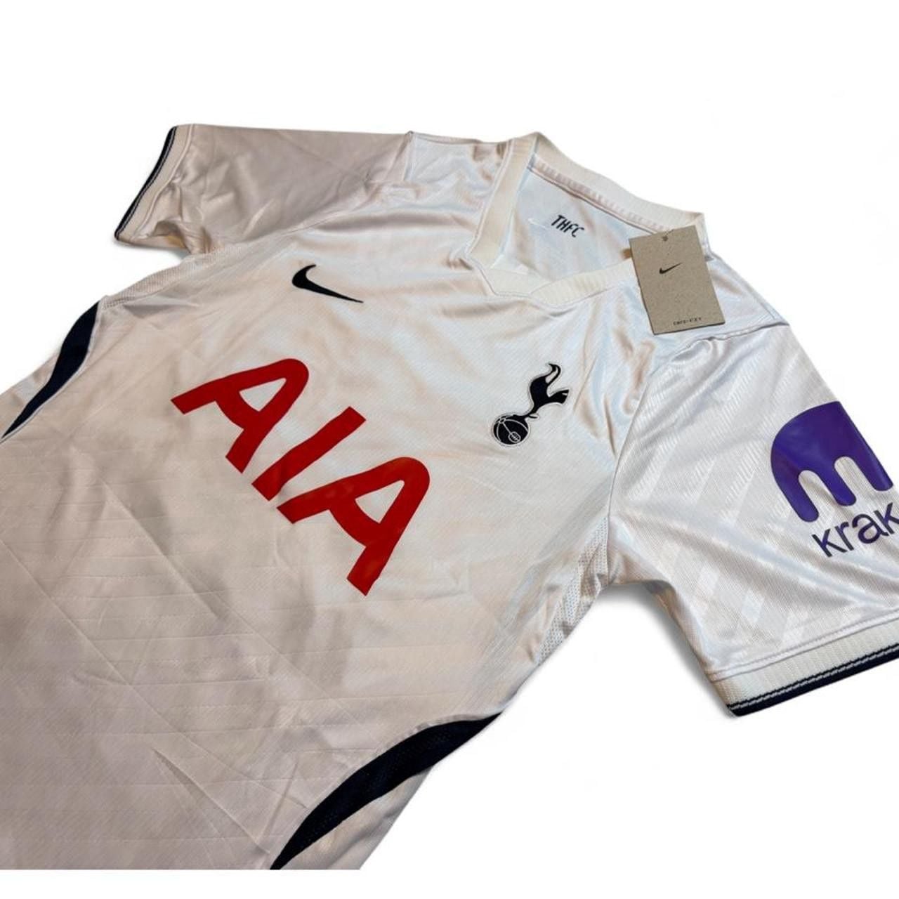 Nike Tottenham Hotspur 2026/27 Home Jersey White with Blue number 22 Marmoush on the back size Small dimensions are in the pictures Brand New with Tags. 5