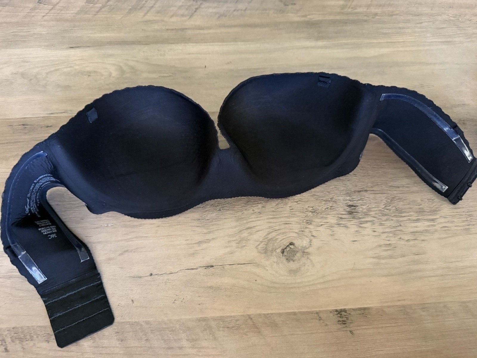 Victoria’s Secret Bra Lot 34D 36C Strapless Push Up Lace Black Nude Bundle 22