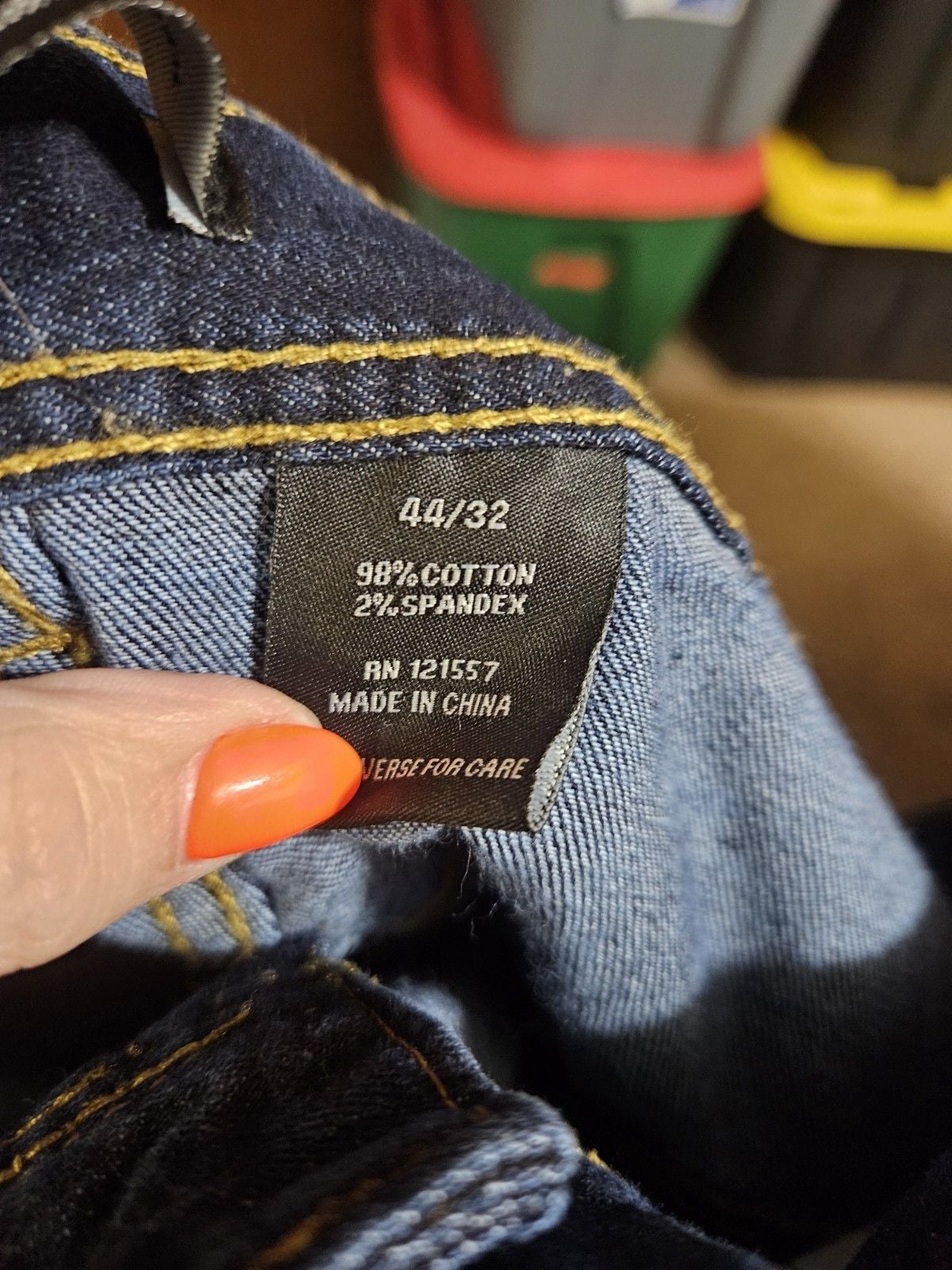 Agile Mens Jeans 44x 32 7