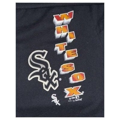 Bull Frog Chicago White Sox Set Mens XS/S Vintage 1995 MLB T-Shirt Shorts Black 10