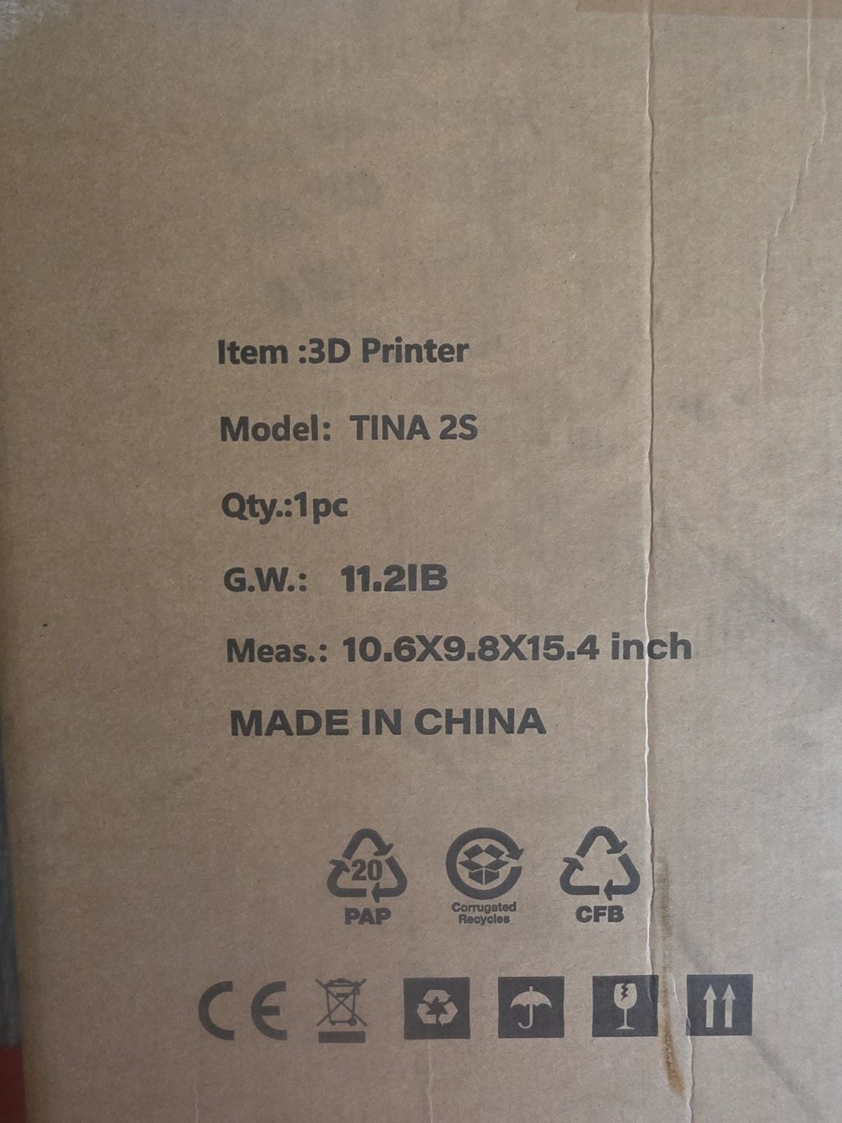 Entina Tina2S 3D Printer with WiFi Cloud Printing, Huge Library, Fully Assembled 10