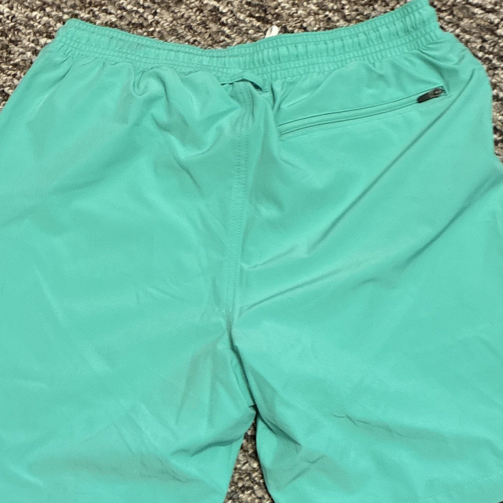 Men’s New Mugsy Small Swimsuit Swim Trunks Lagoon Blue 6