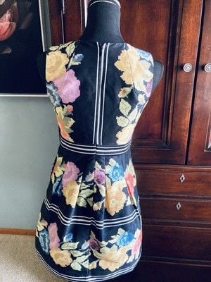 Payal Pratap Multicolor Women Sleeveless Dress Sz 2 A143 3