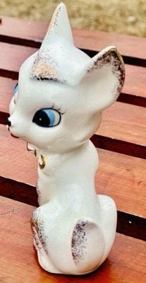 VTG Kitschy Anthropomorphic Blue Eyed Deer Made In Japan 1950’s Retro Kitschy 4