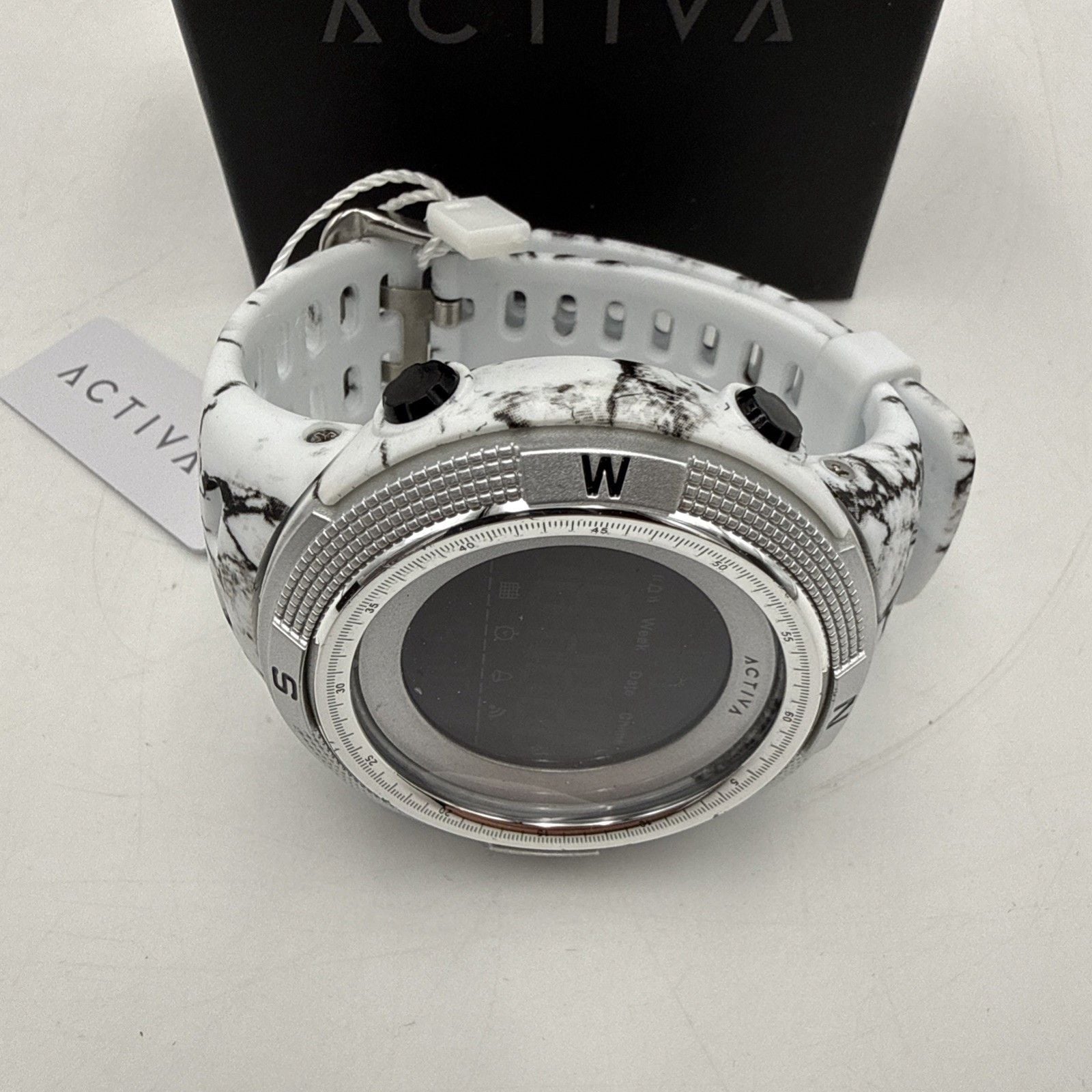 Activa Summit X Invicta ACW1915MC-004 Men’s 50mm White Camo Digital Watch 7