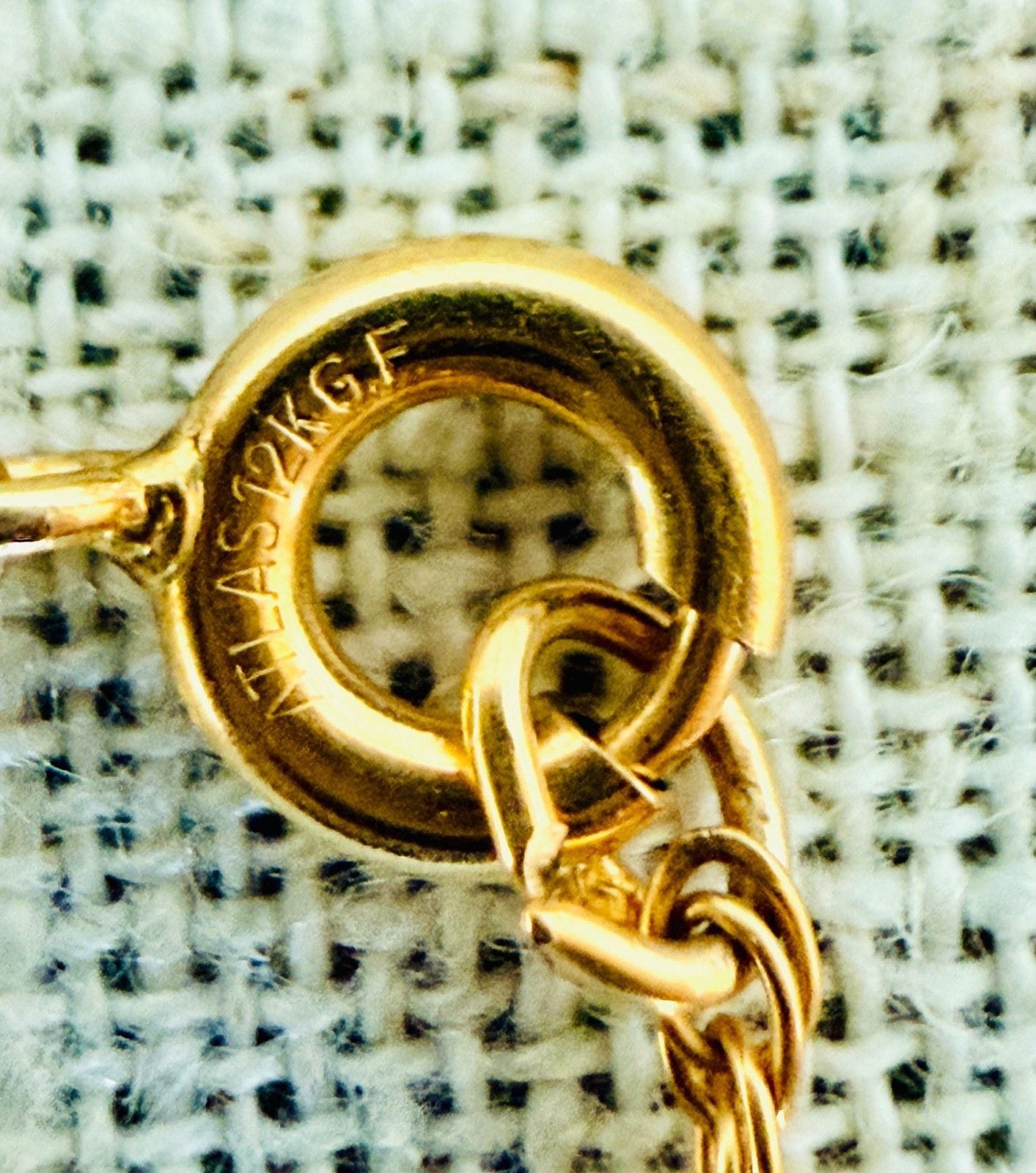 Antique Art Nouveau 12K GF Heart Lavalier Necklace Pink Stone Natural Pearl 11