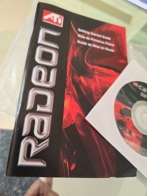Radeon ATI Catalyst Software PC CD 200+ Dvd with Guide Manual 180-G01445 200 2