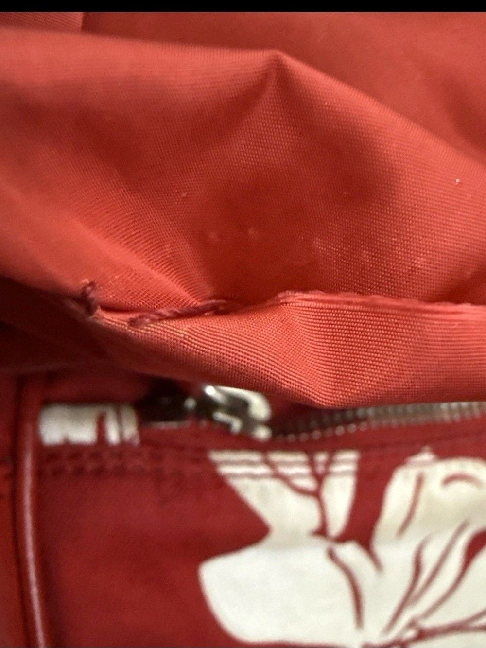 Miu Miu Red Floral Crossbody Bag Made in Italy 10