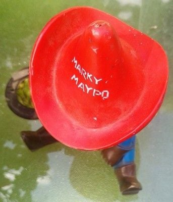 VTG 1960’s Maypo Maple Oatmeal Cereal Advertising Mascot Marky Maypo Vinyl Toy 9