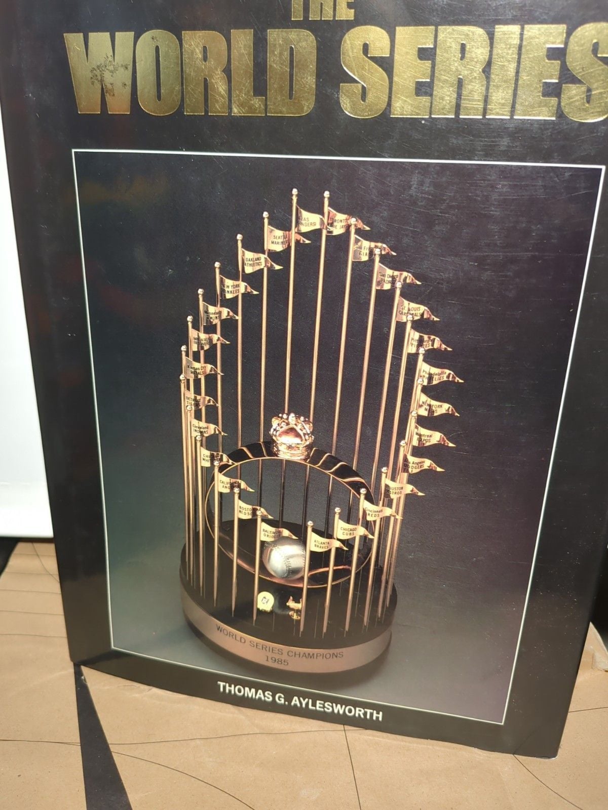 World Series 1988 Hardcover Book With Original Dust Jacket By Thomas Aylesworth 2