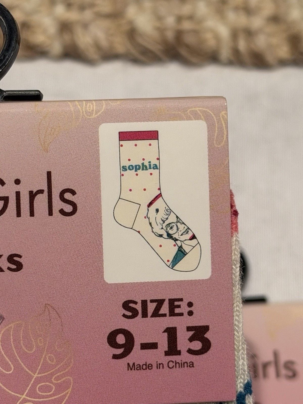 VIRAL The Golden Girls Crew Socks Set of 4 3