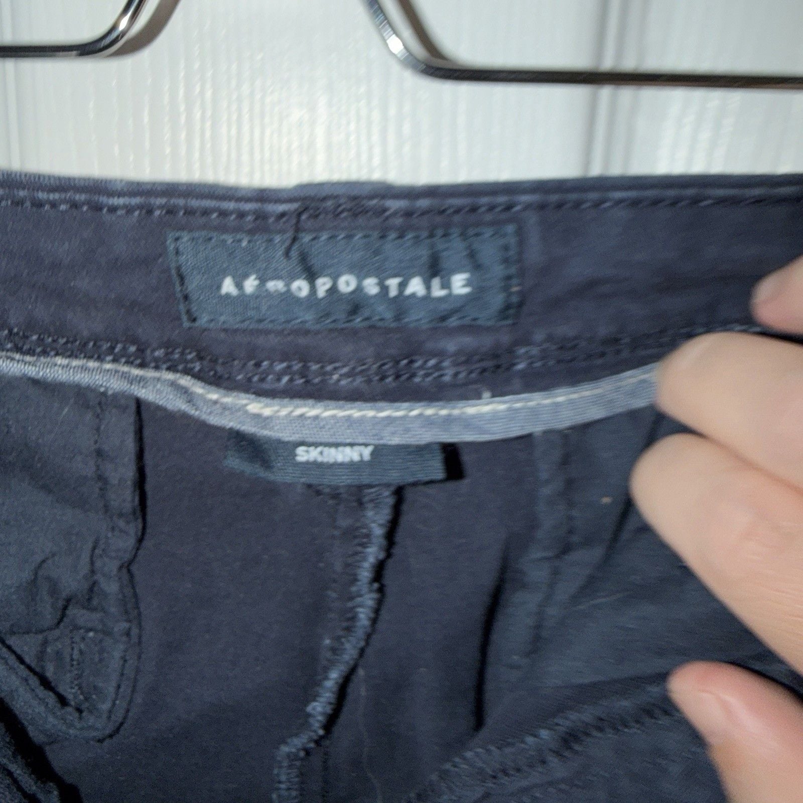 Aeropostale Men’s Aero Skinny Stretch Pants Size 30/30 Blue 4