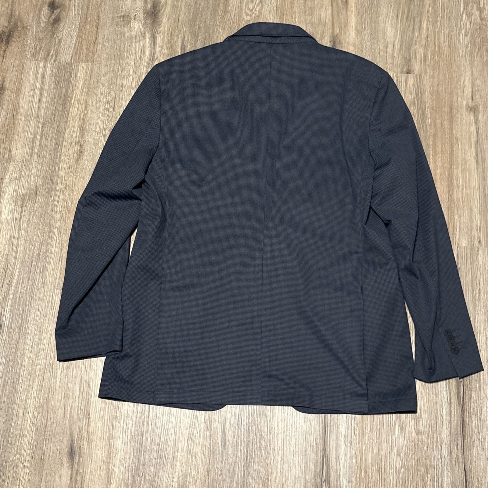 Twillory Performance Blazer Men Gray 4-Way Stretch Cooling Tech Travel Fall 46L 7