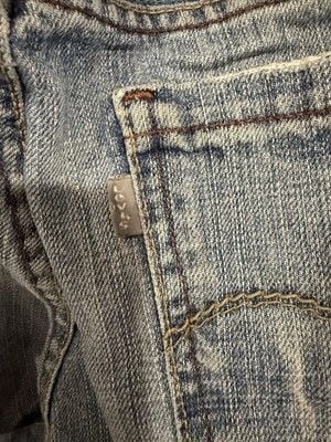 Vintage Levis SilverTab Baggy Jeans 33x30 Light Wash Y2K 90s Skater Loose Fit 7