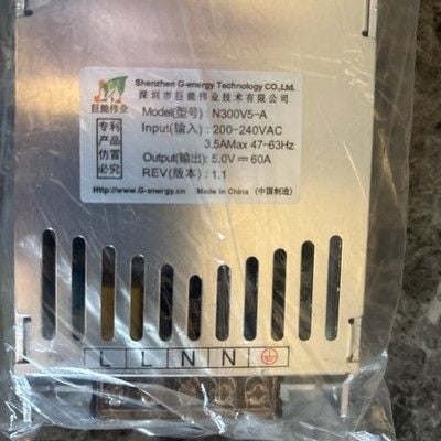 G-Energy N300V5-A 5V 60A 300W Brand New Switching Power Supply 2