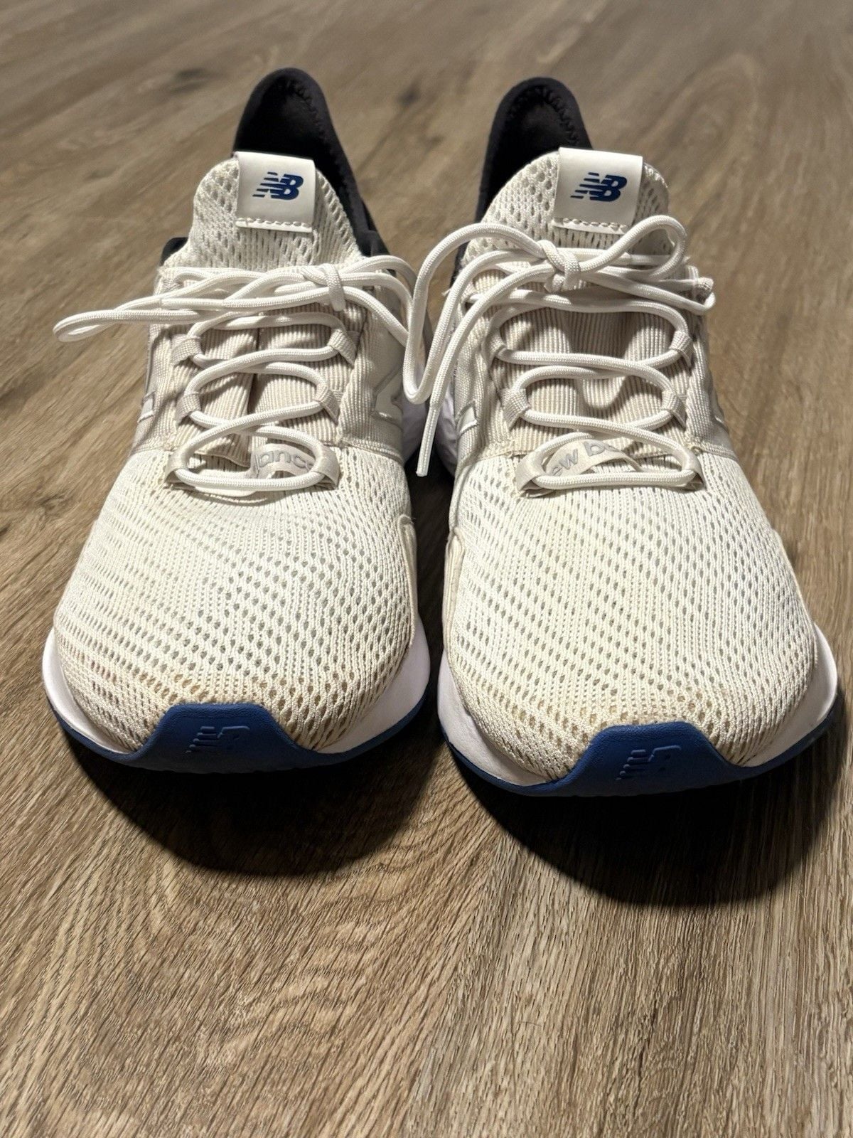 New Balance Fresh Foam Roav White Navy Gum Men's Running Shoes Size 11 10