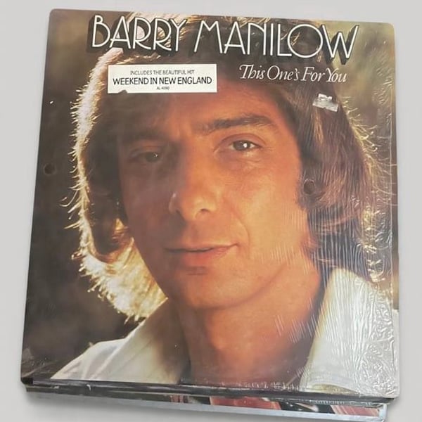 Barry Manilow – This One's for You Vinyl LP Record