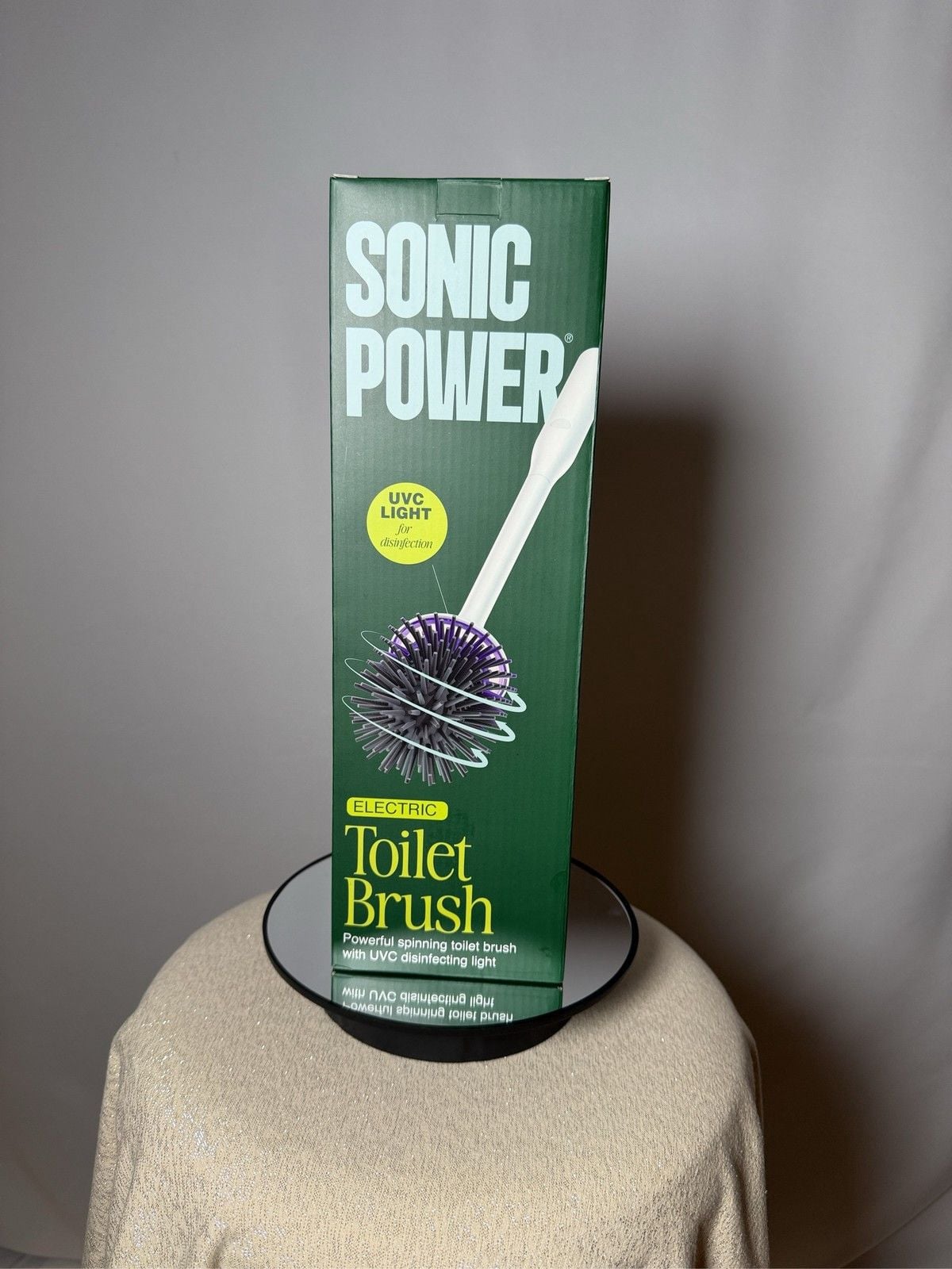 Sonic Power Electric Toilet Brush Self Cleaning 5ct 1