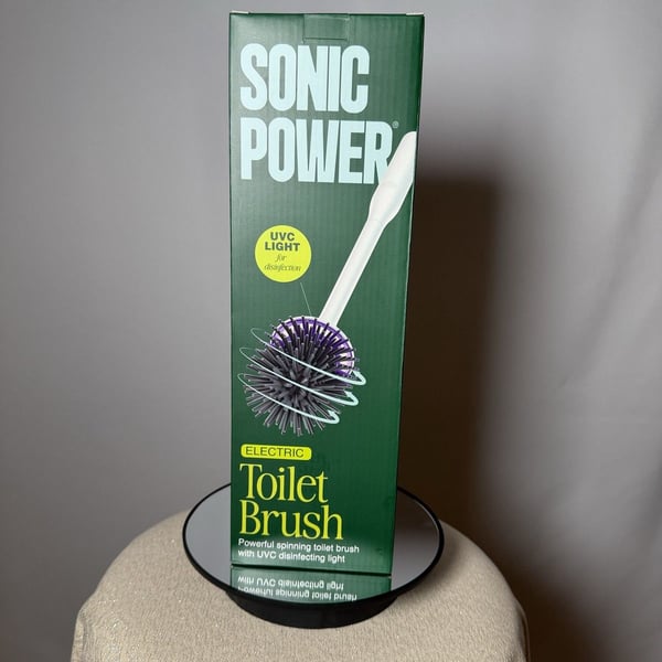 Sonic Power Electric Toilet Brush Self Cleaning 5ct