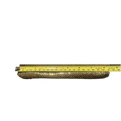 Elegant Gold Mesh Clutch Purse with Star & Moon Charm Bracelet – Evening Bag 4