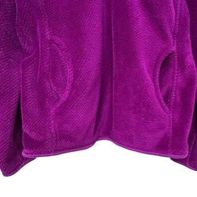Patagonia Re-Tool Snap-T Magenta Purple Fleece Pullover Jacket Women's Small 5