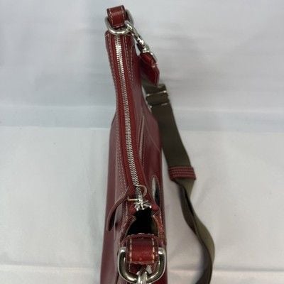 Dooney & Bourke Bordeaux Florentine Toscana Large Crossbody Hobo 11