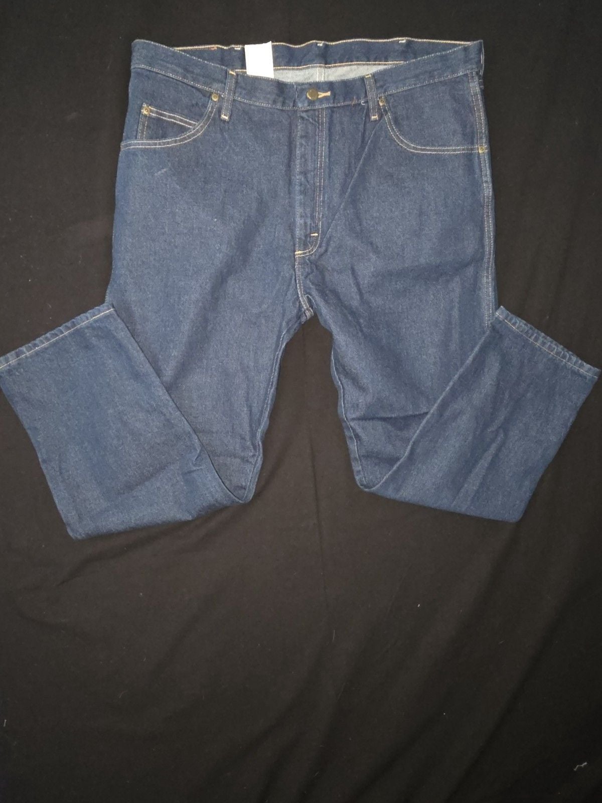 Wrangler Jeans Mens 40x29 Blue Rugged Wear Classic Fit Straight Denim Pants NWT 7