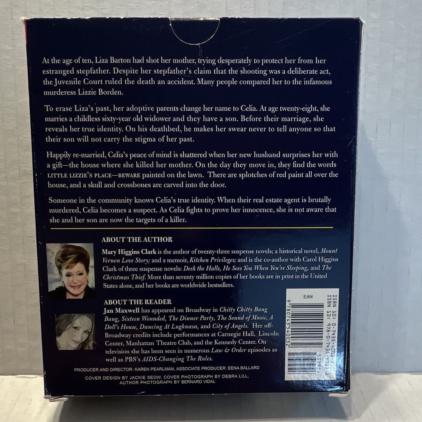 Mary Higgins Clark Unabridged Audiobook Audio CD Lot 5: Sleeping Beauty Killer 3