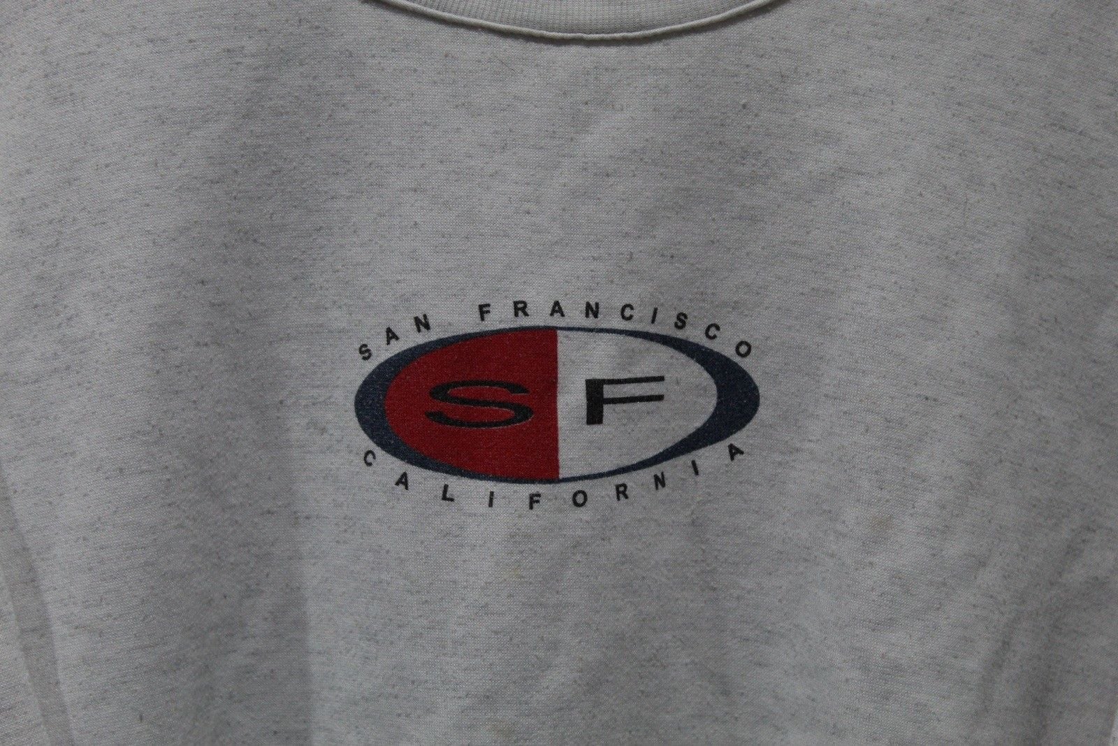 Vintage 1990s San Francisco California Crewneck Grey Size XL 4