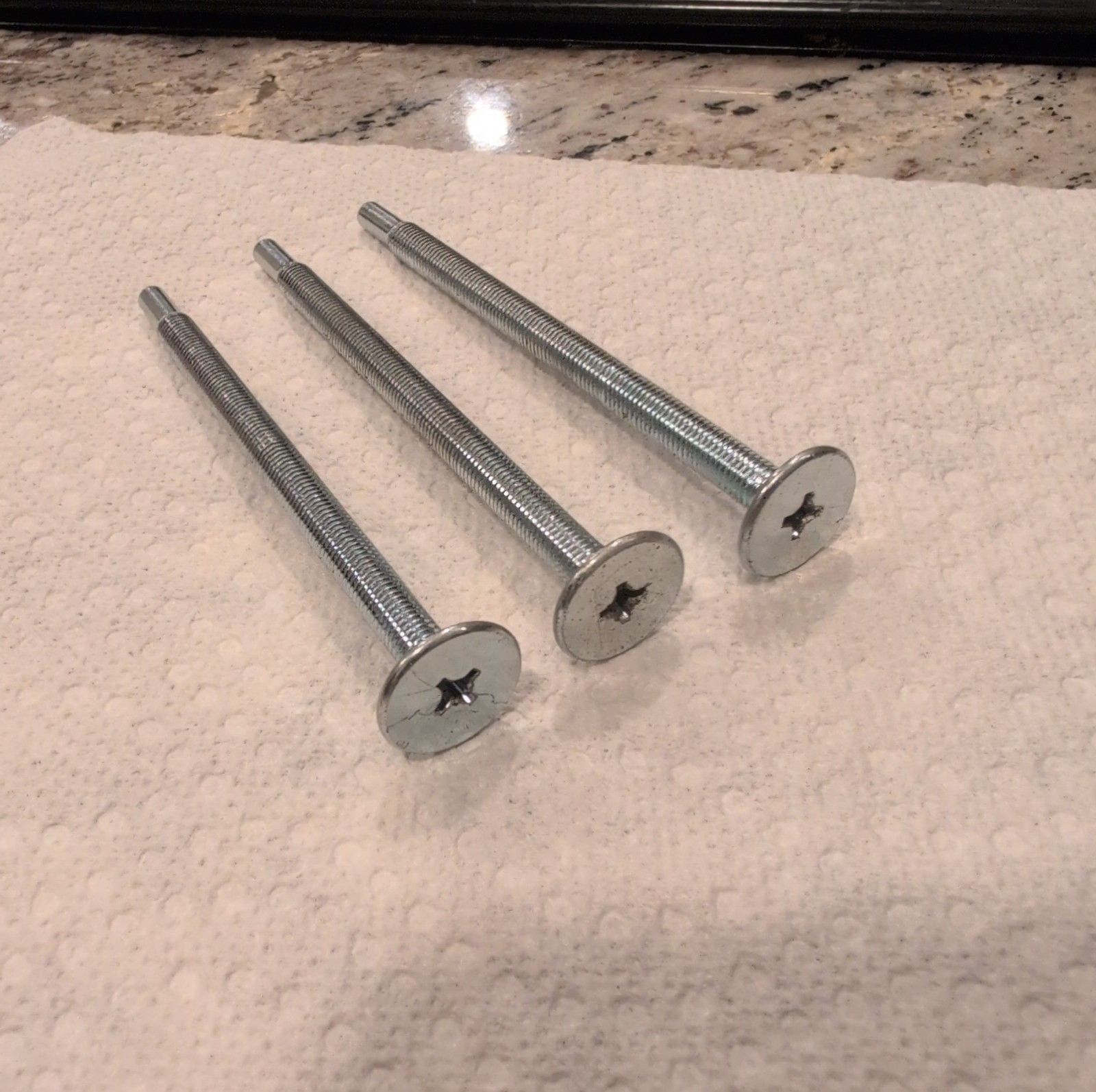 GE Microwave Mounting Bolt Kit - 3 Pack for Easy Installation 1