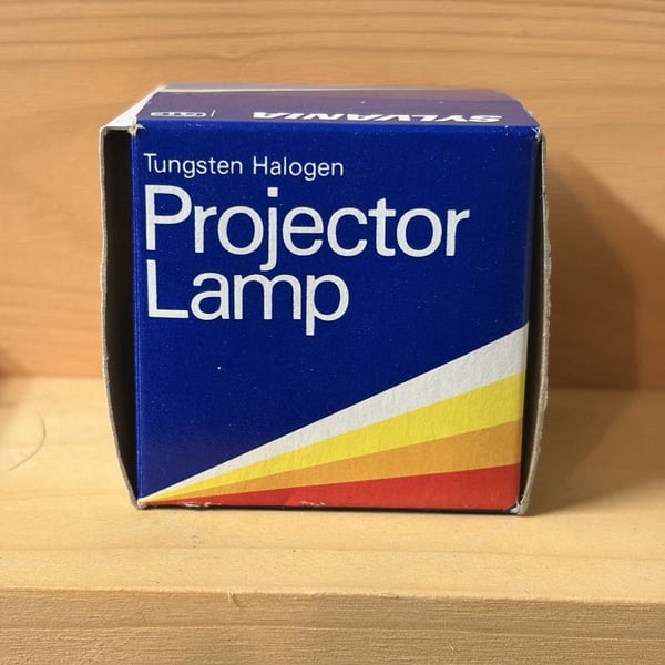 Vintage Sylvania GTE ELH Projector Lamp Bulb 300W 120V NOS Blue Dot New In Box