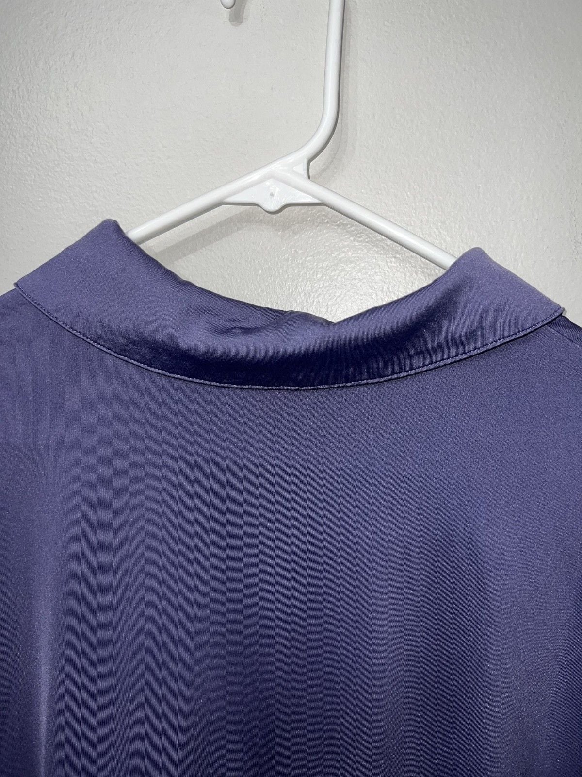 Adidas Gatorade Polo Shirt Mens Large Purple Pep+ Logo Performance Golf Athletic 7