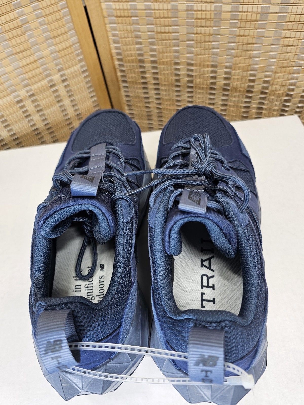 New Balance Tektrel Men's Trail Hiking Shoes Navy Blue Size 9.5 MTTRS2BP 9