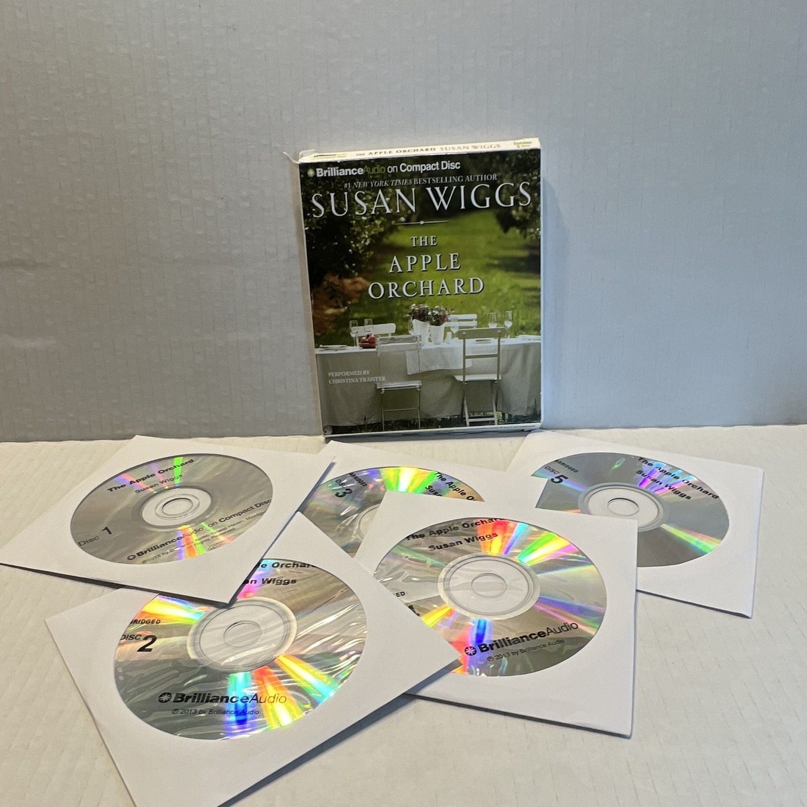Brilliance Audio Susan Wiggs Audiobook CD Lot 4: Apple Orchard, Willow Lake 12