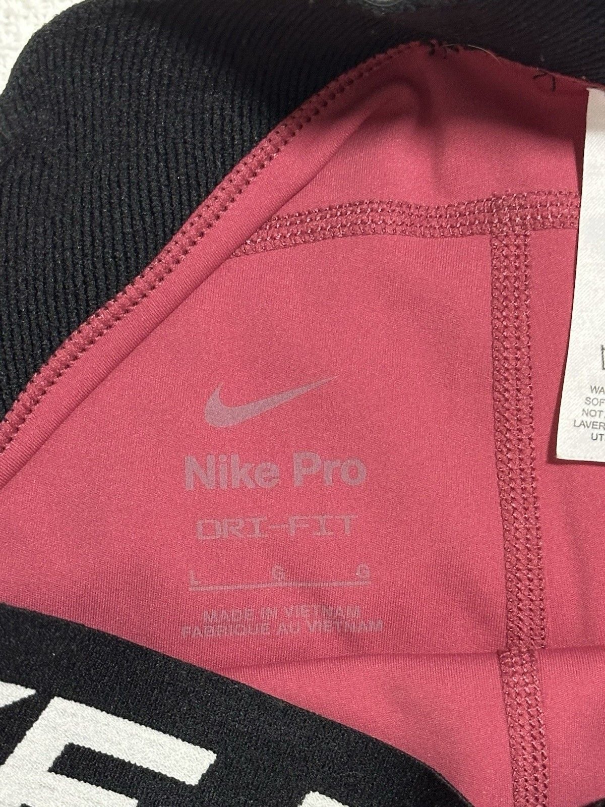 Nike Pro Girls Dri fit Compression Shorts Sz Youth L 8