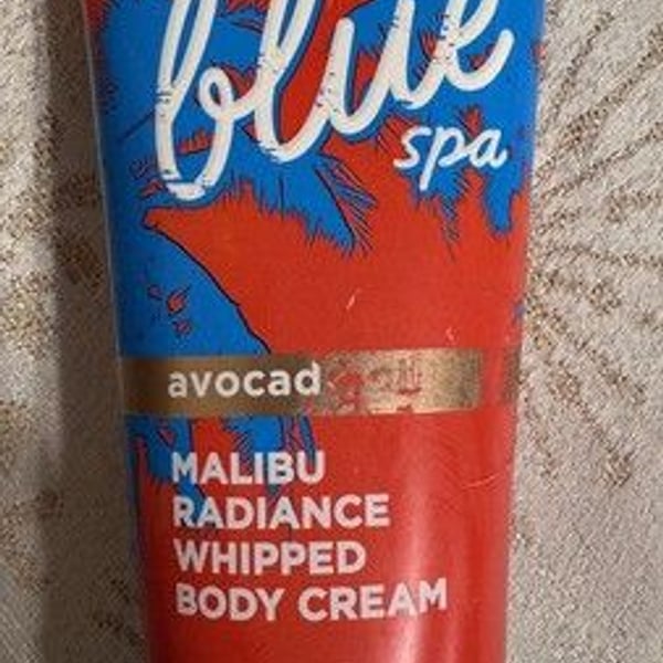Bath & Body Works TRUE BLUE SPA Avocado Oil Malibu Radiance Whipped Body Cream