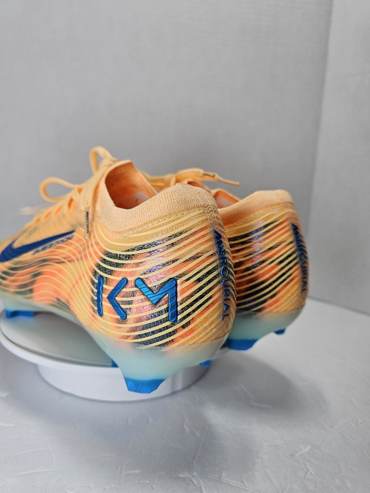 Nike Mercurial Vapor 16 Elite FG Mbappe US 9 Melon Tint Soccer Cleats FQ8683-801 9