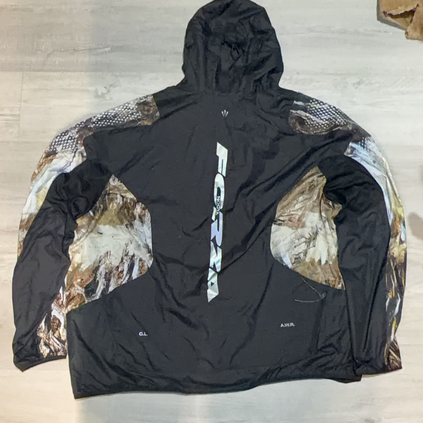 Nike NOCTA Windbreaker Jacket Unisex 2XL Hooded Zip FORZA Drake Activewear 4