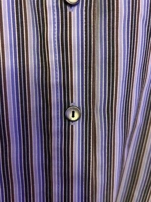 Women’s Pendleton Vintage Striped Button Down Blouse Size 8 6